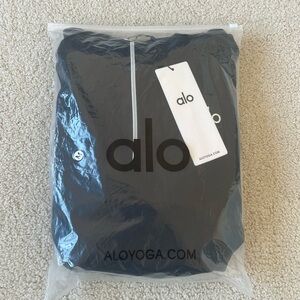 ALO Yoga Midnight Black Quarter Zip